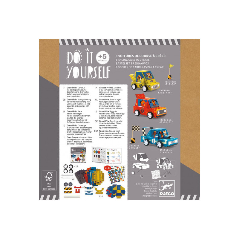 Djeco - Grand Prix - FSC MIX