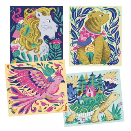 Djeco - Artistic diams, Mythical Creatures