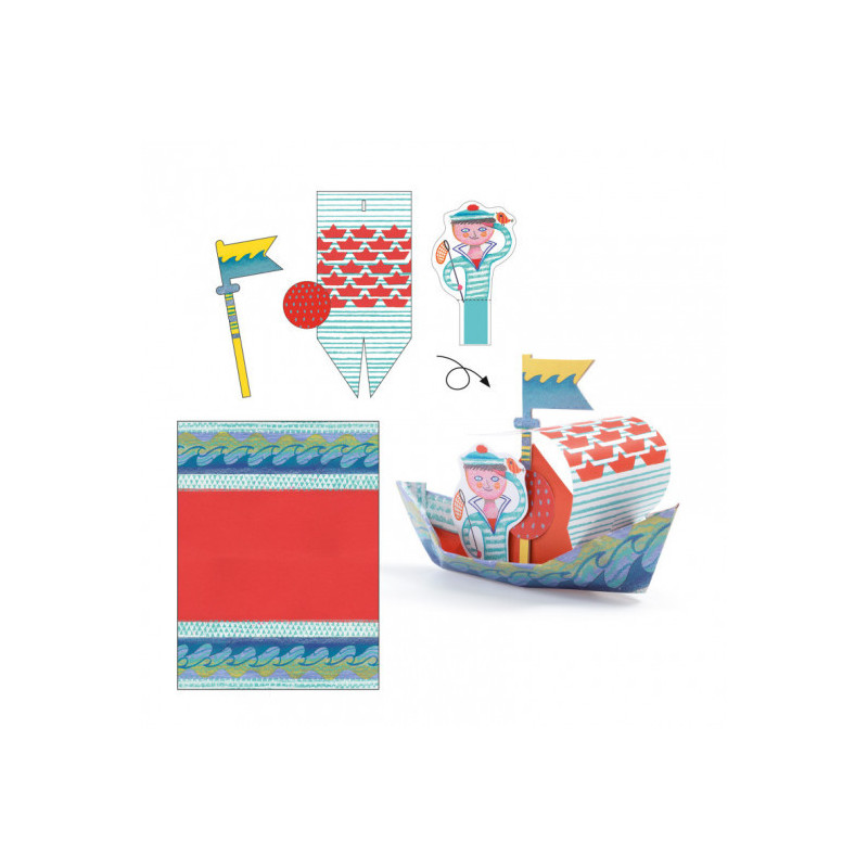 Djeco - Origami, Floating boats