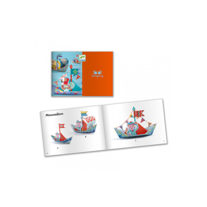 Djeco - Origami, Floating boats