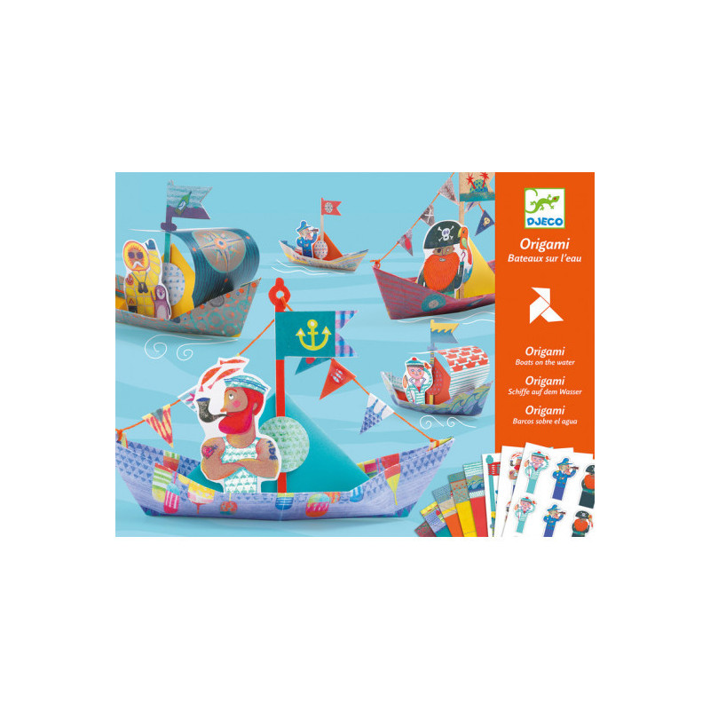 Djeco - Origami, Floating boats