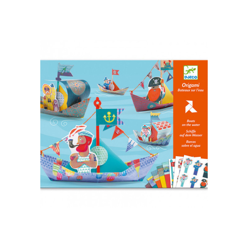 Djeco - Origami, Floating boats
