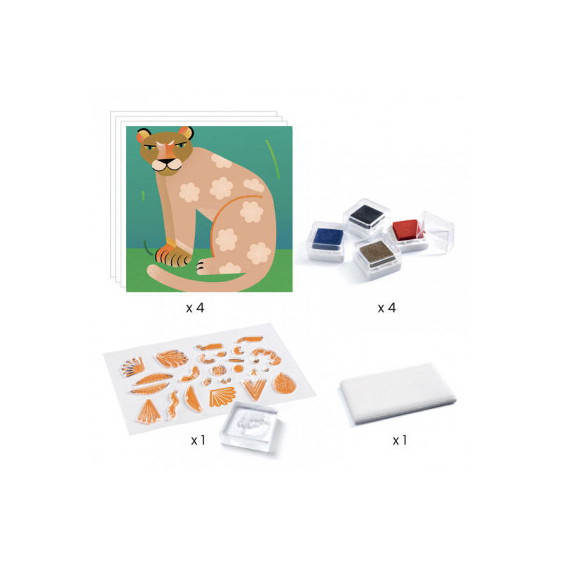 Djeco - Patterns and animals