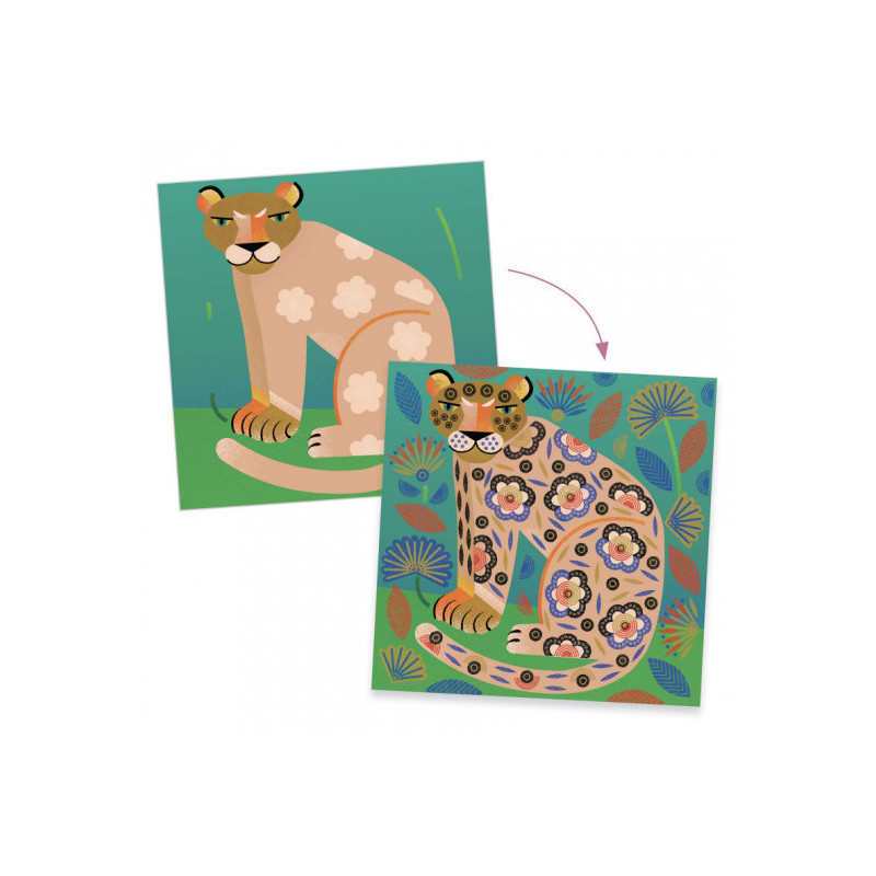 Djeco - Patterns and animals