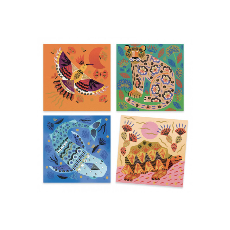 Djeco - Patterns and animals