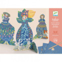 Djeco - Scratch Cards - Pretty Dresses