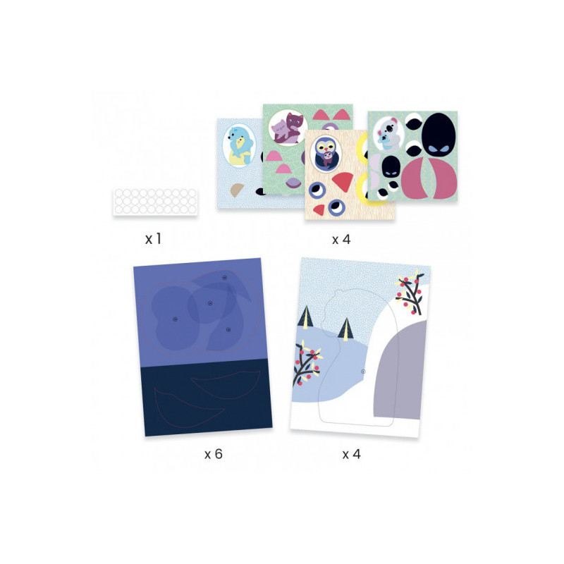 Djeco - Collage, Hugs