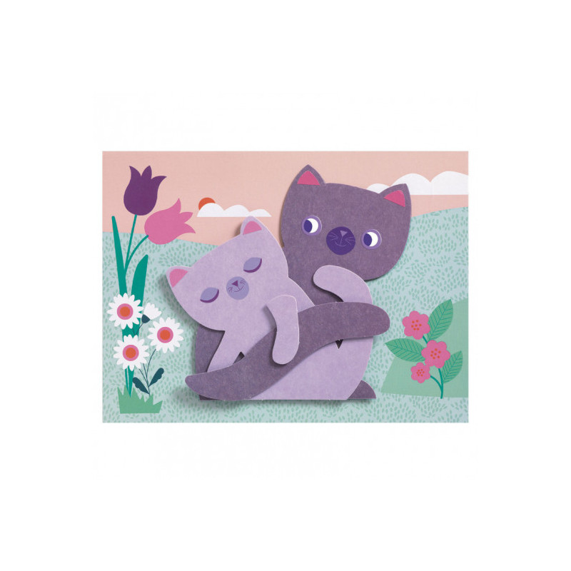 Djeco - Collage, Hugs