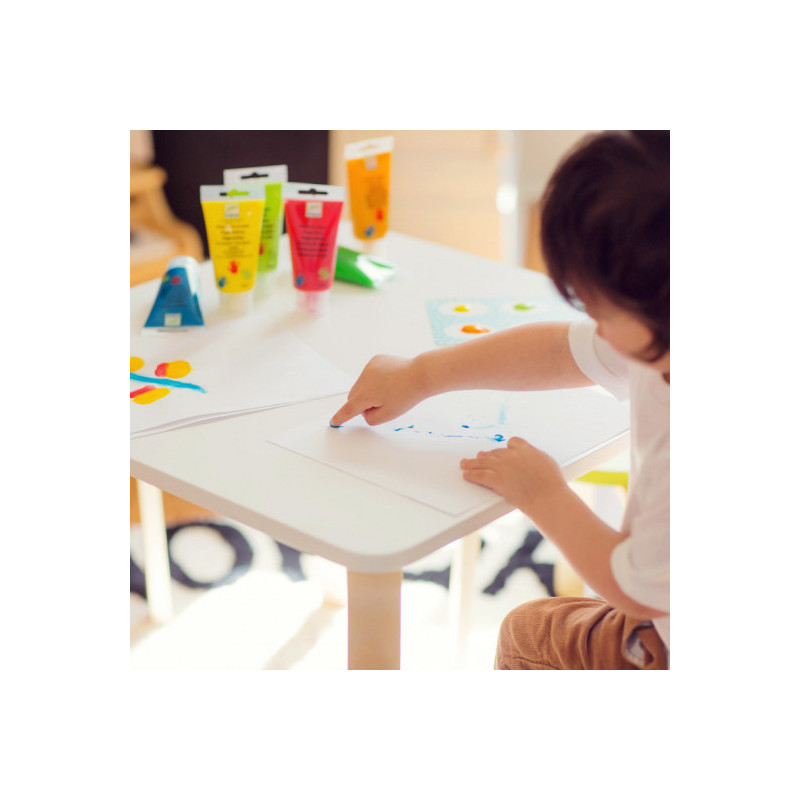 Djeco - 6 finger paint tubes