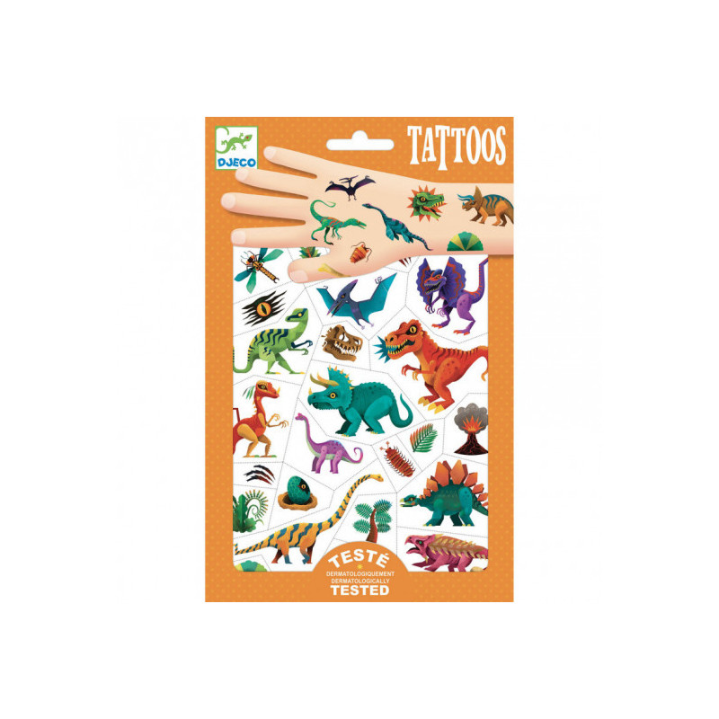 Djeco - Tattoo, Dino club