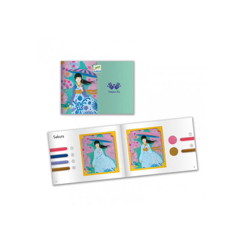 Djeco - Artistic Beads - Around the world