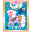Djeco - Artistic Beads - Flowers and fur