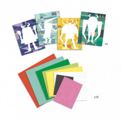 Djeco - Collage, Monster gallery