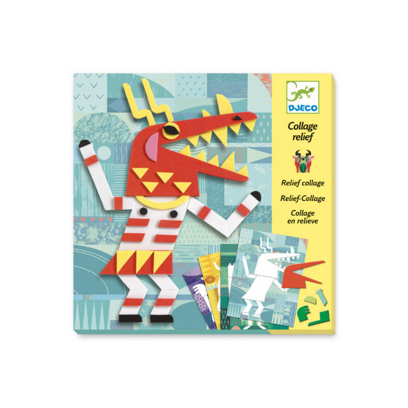 Djeco - Collage, Monster gallery