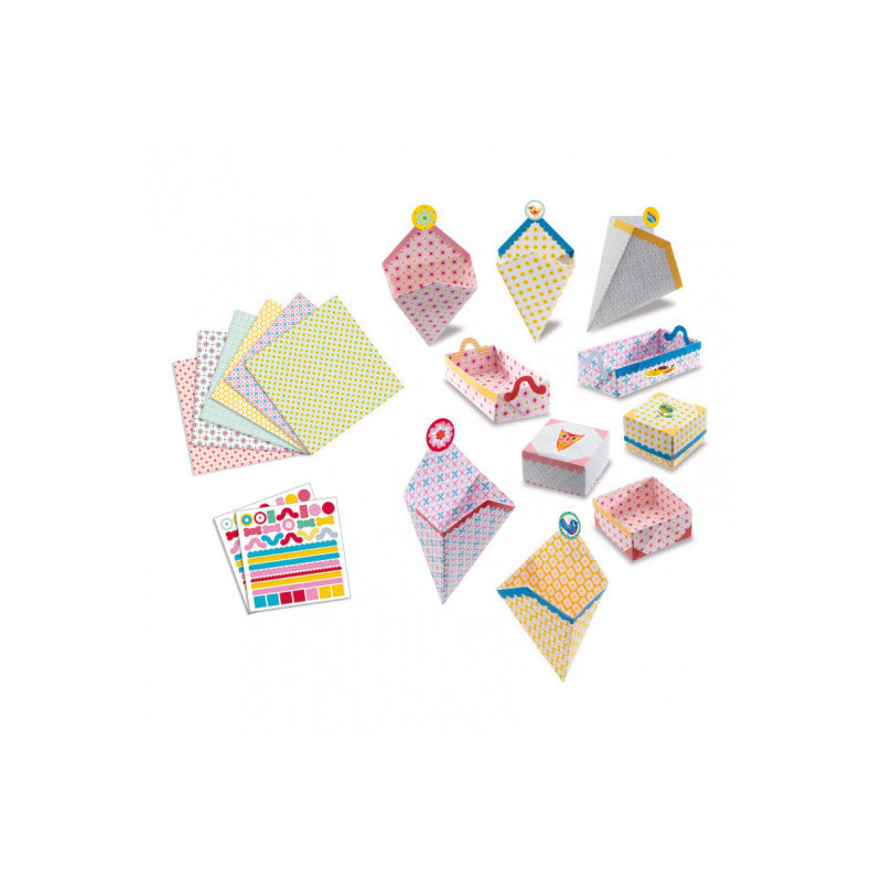 Djeco - Origami, Small Boxes