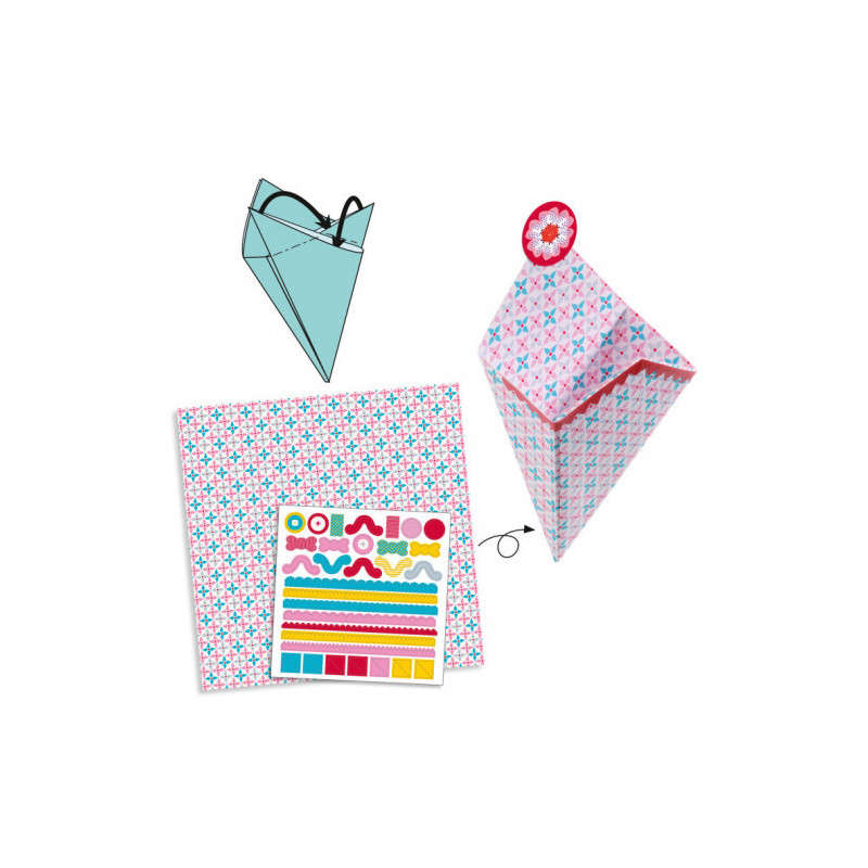 Djeco - Origami, Small Boxes