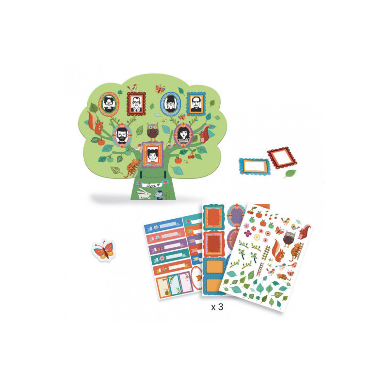 Djeco - A family tree to create - FSC MIX