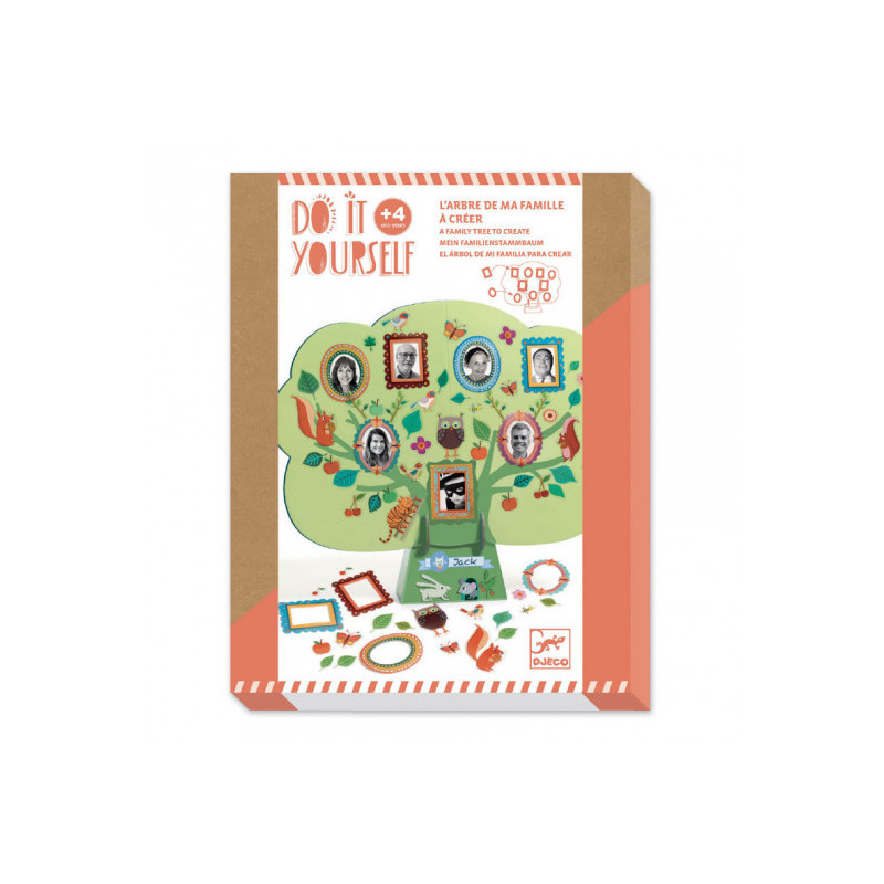 Djeco - A family tree to create - FSC MIX