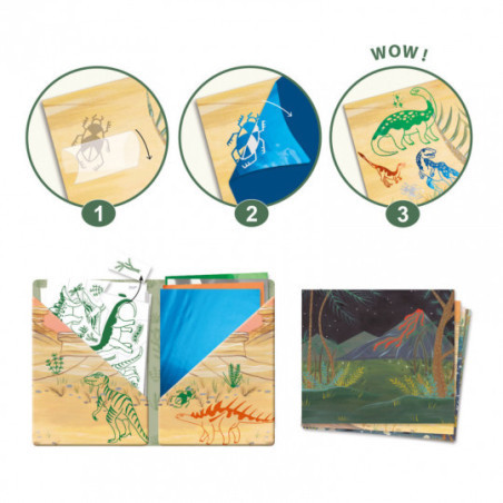 Djeco - Collages - Dinosaurus