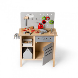 MaMaMeMo - Snickarbänk i trä med tillbehör