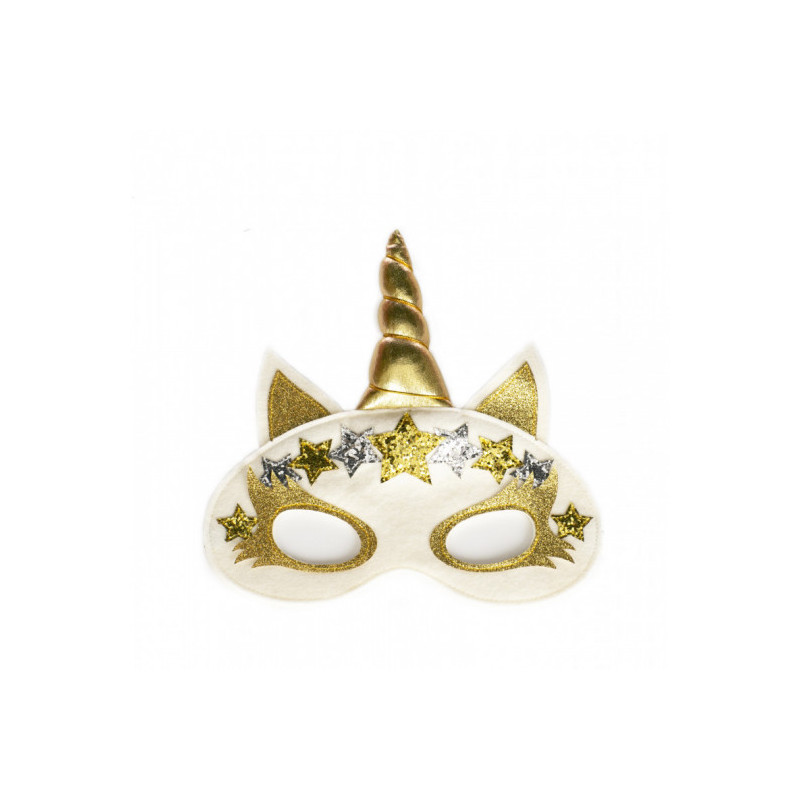 Pellianni - Face Mask Unicorn - Gold
