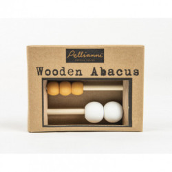 Pellianni - Wooden Abacus Mustard