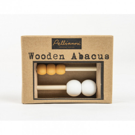 Pellianni - Wooden Abacus Mustard