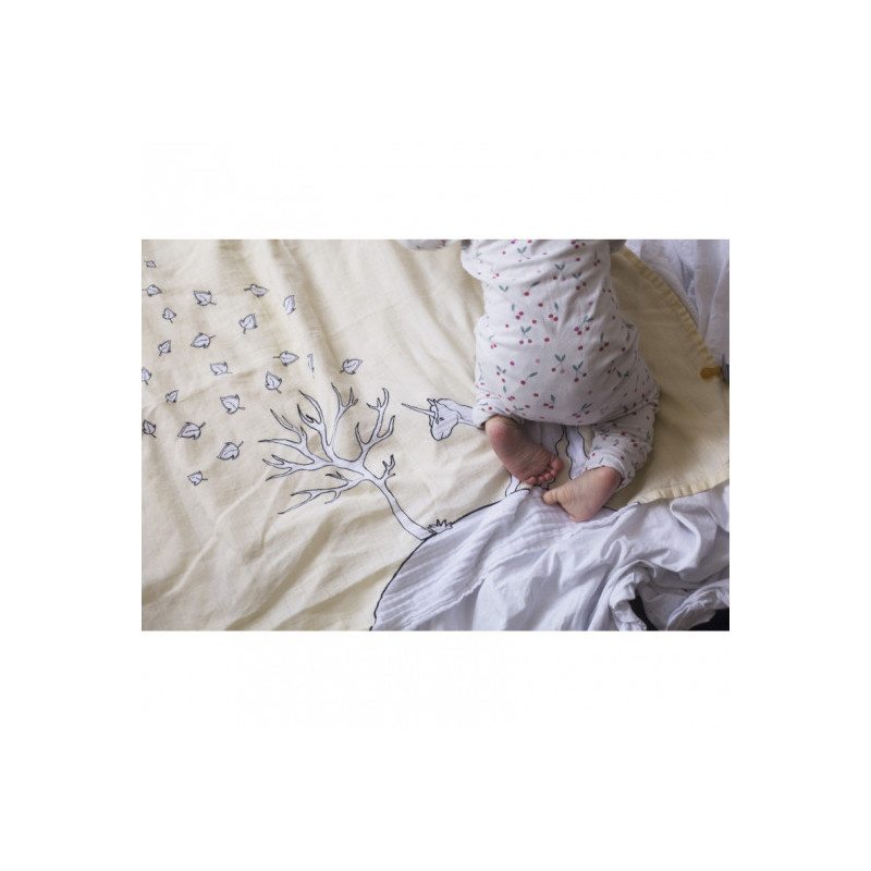 Pellianni - Organic Blanket, Unicorn