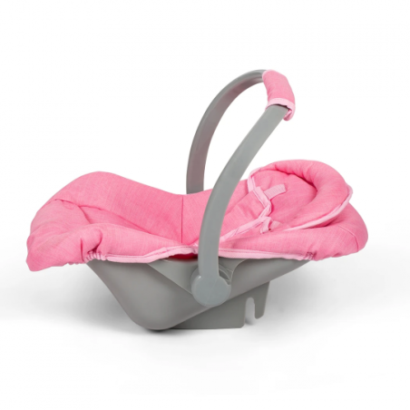 MaMaMeMo - Bilbarnstol till dockan, rosa
