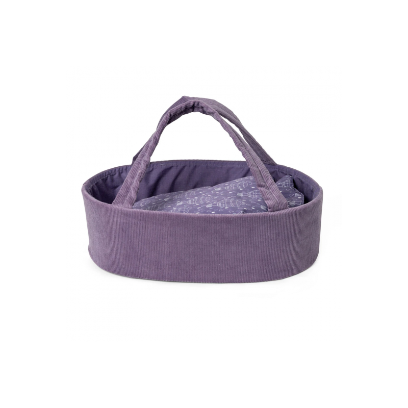 MaMaMeMo - Babylift till dockan 33 cm, lila