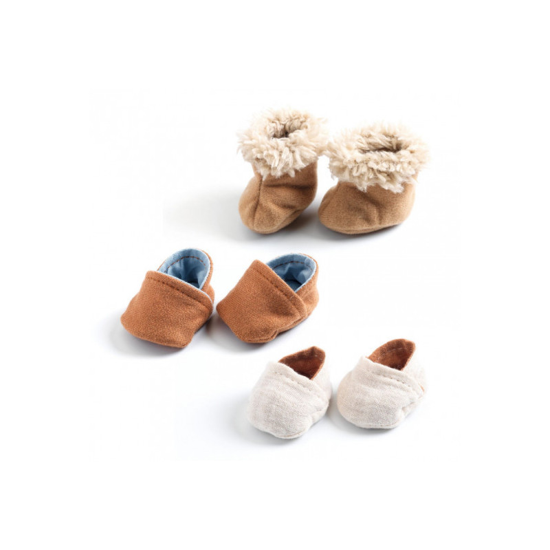 Djeco - Pomea morgontofflor, 3 varianter