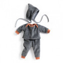 Djeco - Pearl Gray, dolls clothing