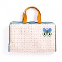 Djeco - Changing bag Blue Fly