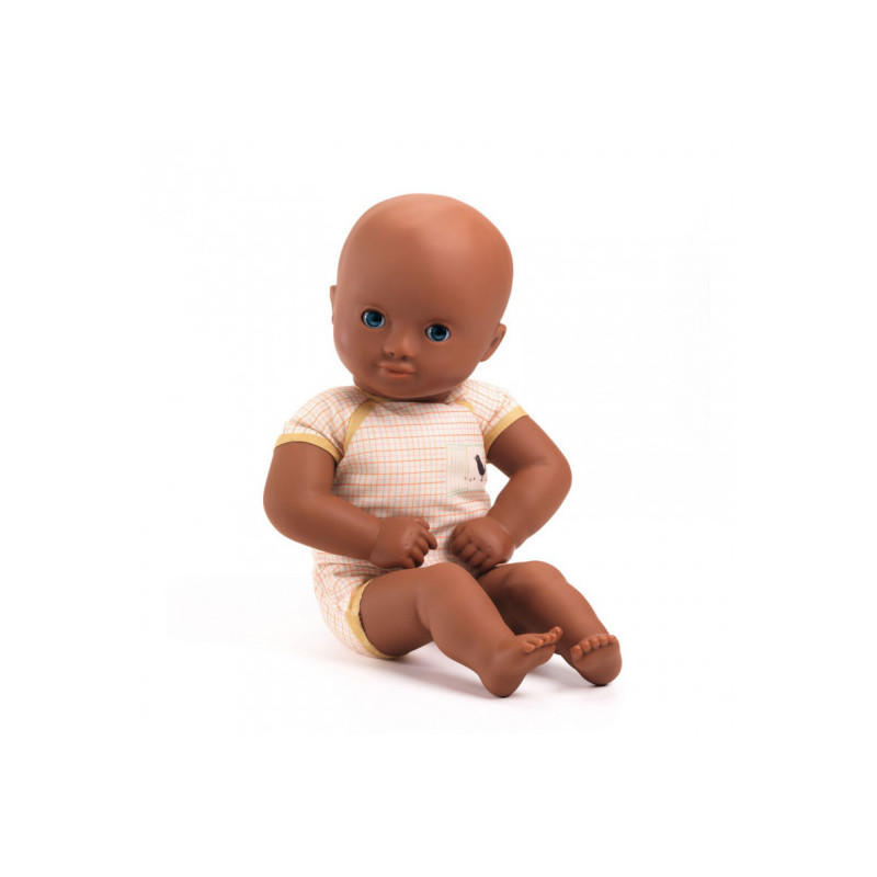 Djeco - Yellow, doll to dress