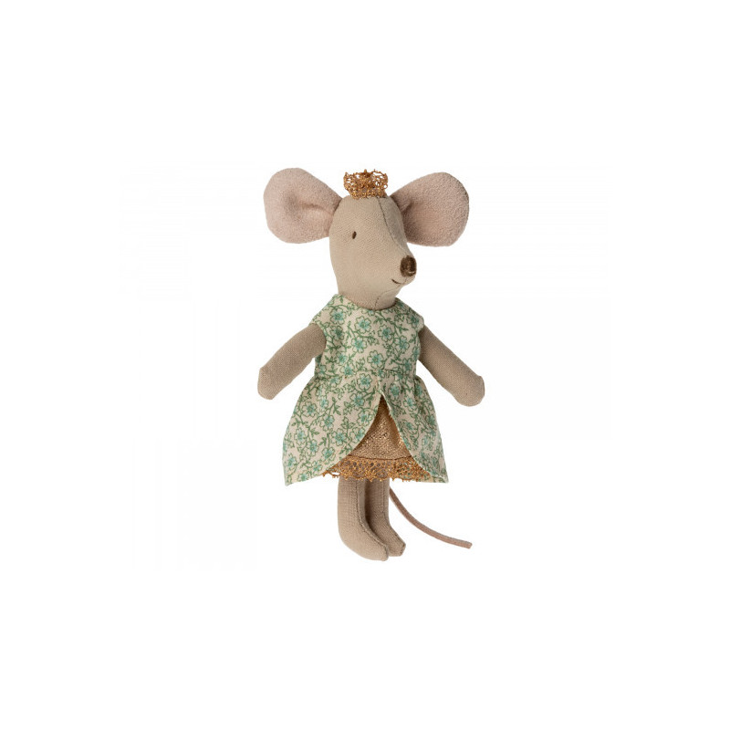 Maileg - Lillasyster mus prinsessa, i tändsticksask