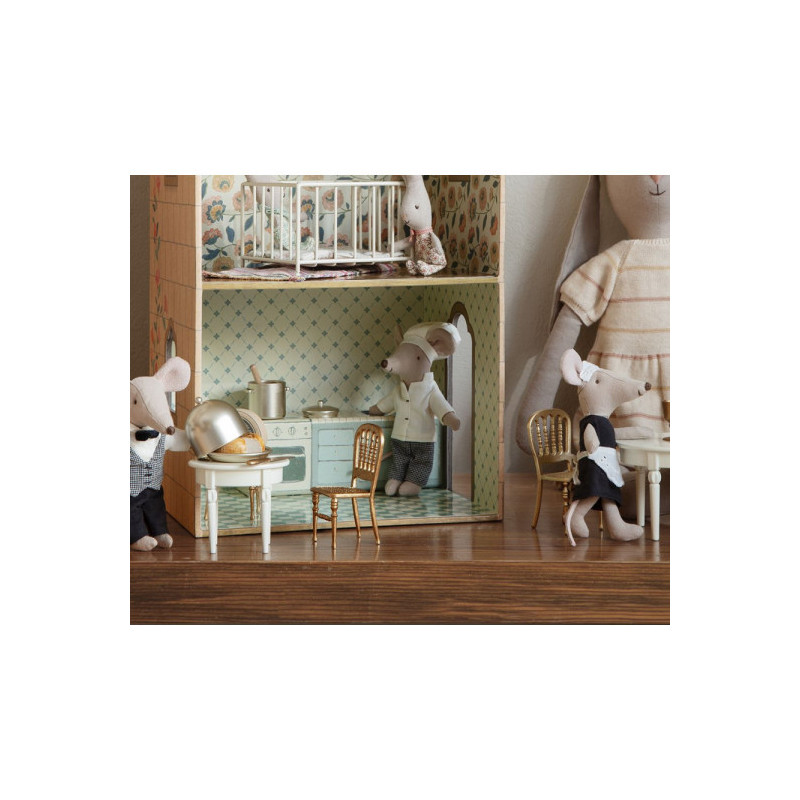 Maileg - Stol till mössen, guld