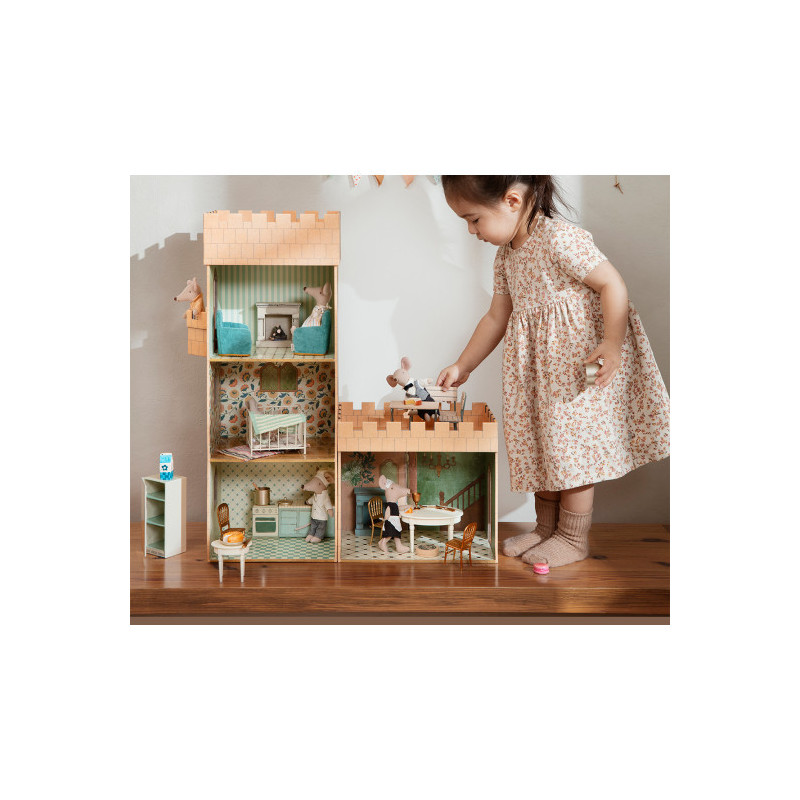 Maileg - Stol till mössen, guld