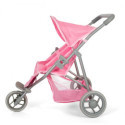 MAMAMEMO -  Jogger tvillingdockvagn, rosa