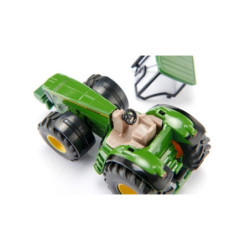 Siku - JD TRAKTOR M. SLÄP 1:50