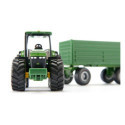 Siku - JD TRAKTOR M. SLÄP 1:50