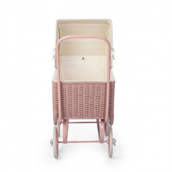 byAstrup - Lyxig vintage dockvagn, rose