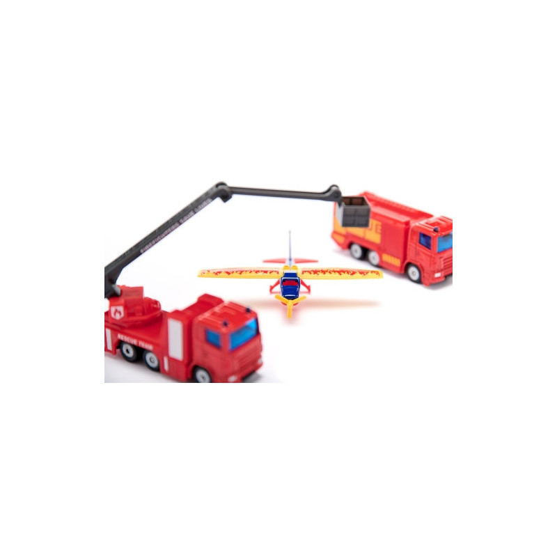 SIKU - PRESENTSET BRANDBILAR MED TILLBEHÖR