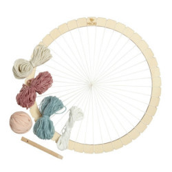 Micki - Vävram rund 30 cm