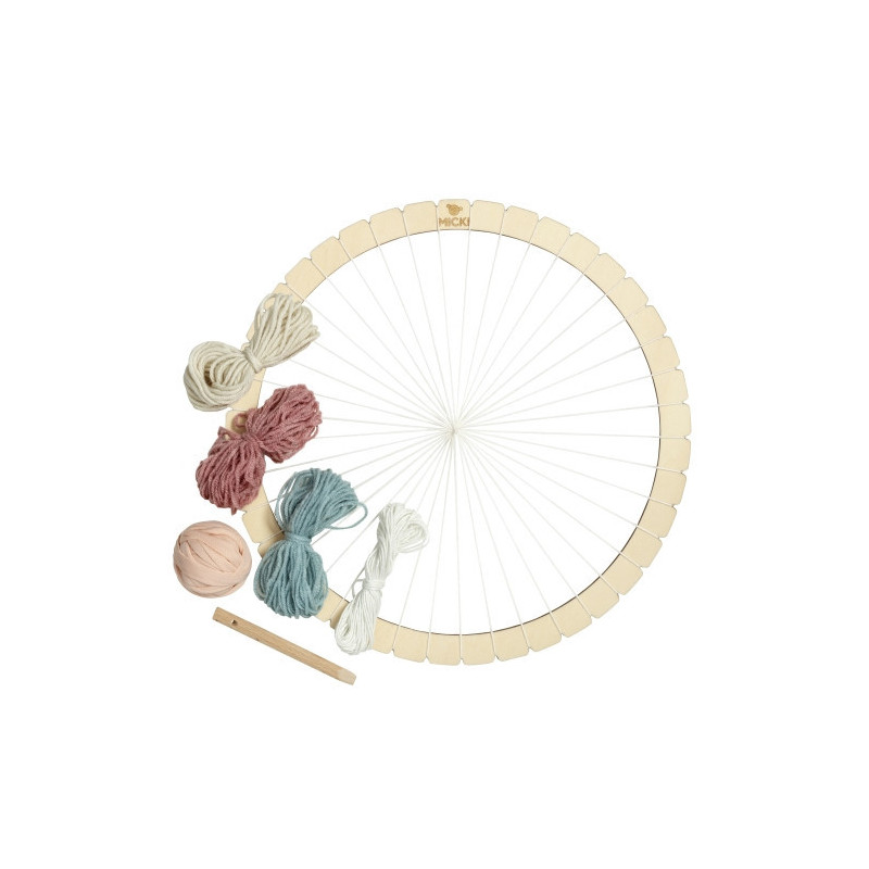 Micki - Vävram rund 30 cm