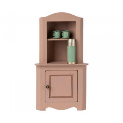 Maileg - Miniature corner cabinet, rose
