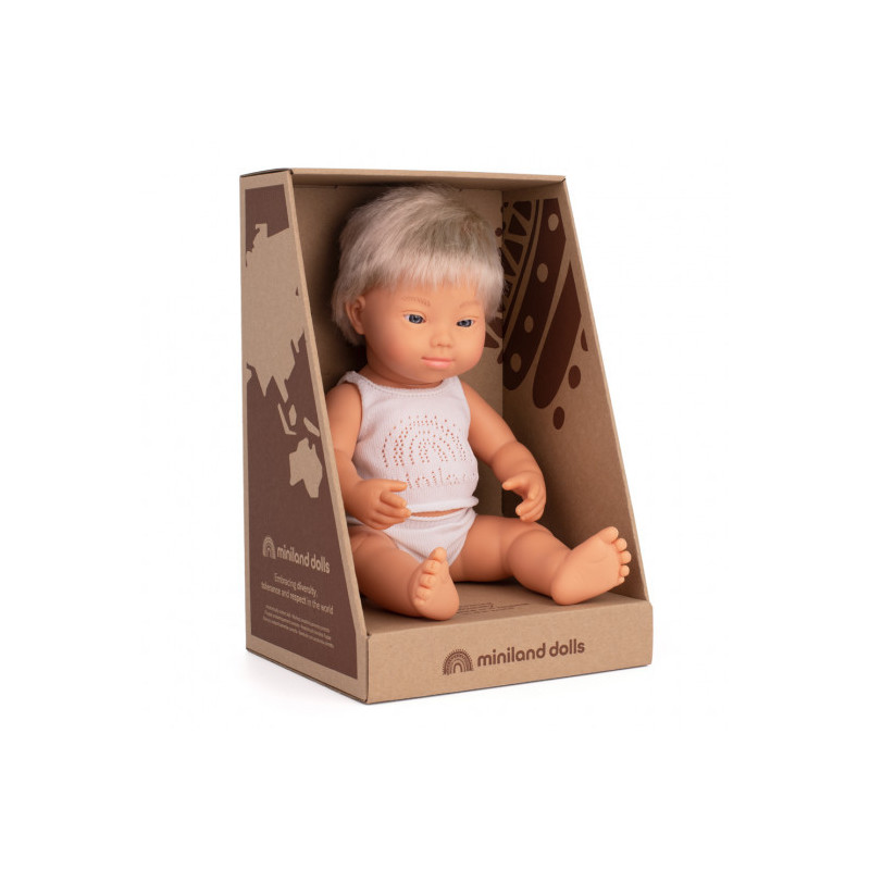 Miniland - Docka Petter, 38 cm