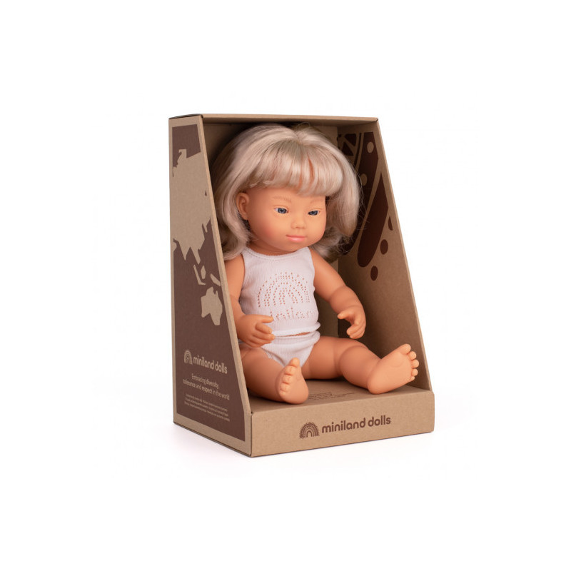 Miniland - Docka Mia, 38 cm