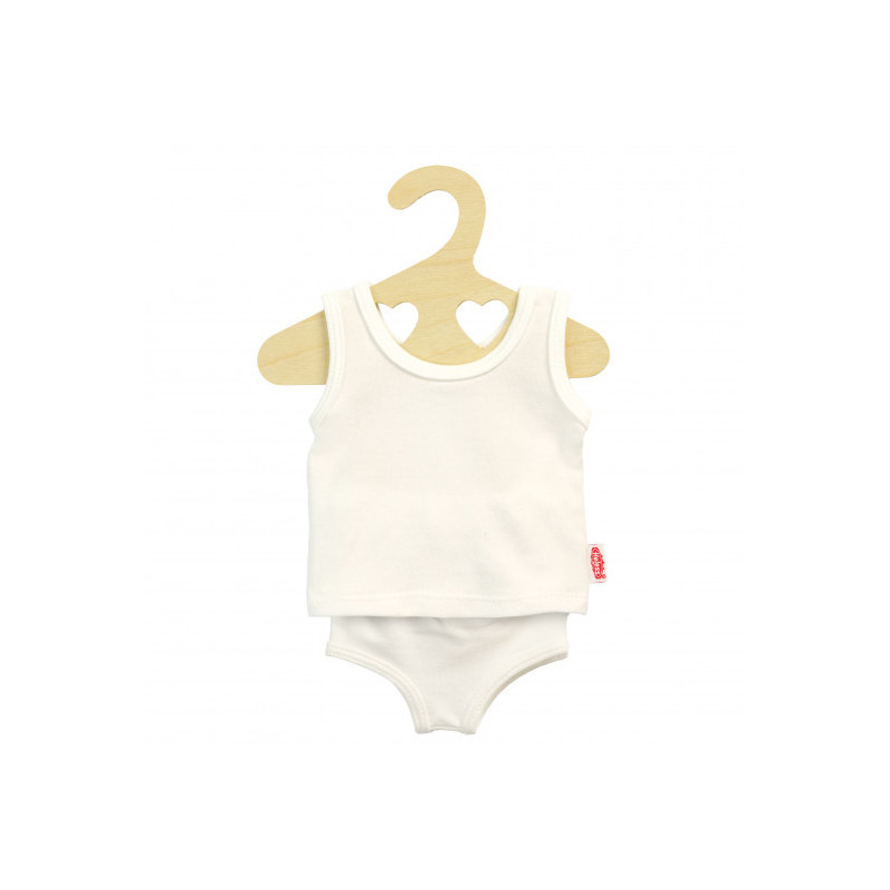 Heless - Underkläder till dockan, vita (35-45cm)