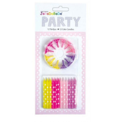 Jabadabado - Tårtljus Rosa