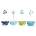 Jabadabado - Party Cupcake Kit Blå